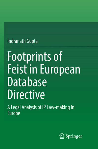 Produktbild: Footprints of Feist in European Database Directive