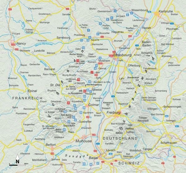 Produktbild: Wandergenuss Elsass und Vogesen