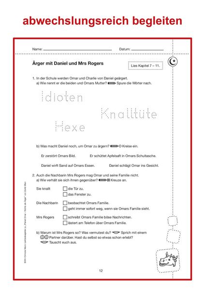 Produktbild: Lekt&uuml;rebegleiter &ndash; kompakt und differenziert: Planet Omar &ndash; Nichts als &Auml;rger