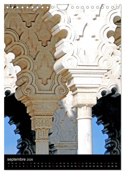 Produktbild: Collection MAROC RABAT (Calendrier mural 2026 DIN A4 horizontal), CALVENDO calendrier mensuel