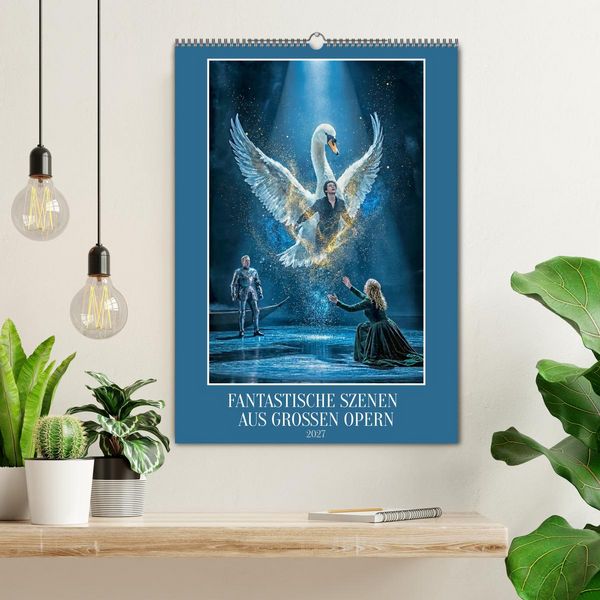 Produktbild: Fantastische Szenen aus gro&szlig;en Opern (Wandkalender 2027 DIN A2 hoch), CALVENDO Monatskalender