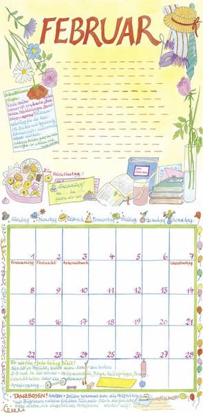 Produktbild: Kohwagner Merkkalender Mein buntes Jahr