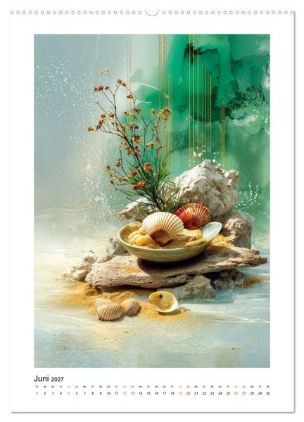 Produktbild: Modern Still - die Kunst der Komposition (hochwertiger Premium Wandkalender 2027 DIN A2 hoch), Kunstdruck in Hochglanz