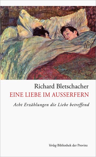 Produktbild: Eine Liebe im Au&szlig;erfern