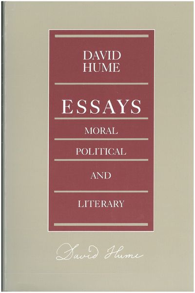 Produktbild: Essays: Moral, Political, and Literary