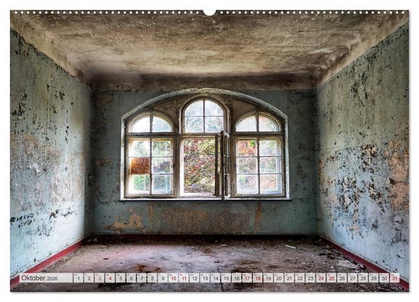 Produktbild: Lost Places Kalender - Daylight (Wandkalender 2026 DIN A2 quer), CALVENDO Monatskalender