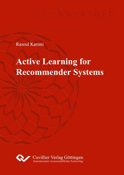 Produktbild: Active Learning for Recommender Systems