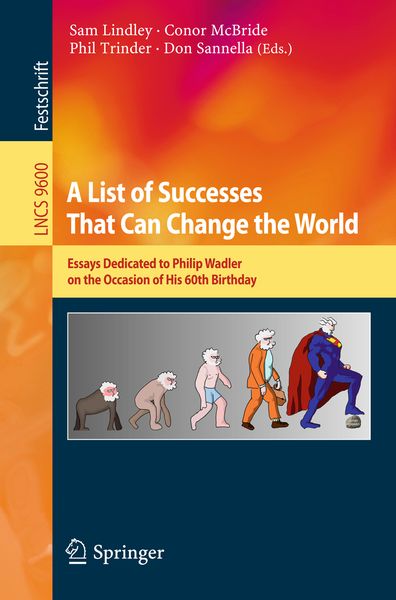 Produktbild: A List of Successes That Can Change the World