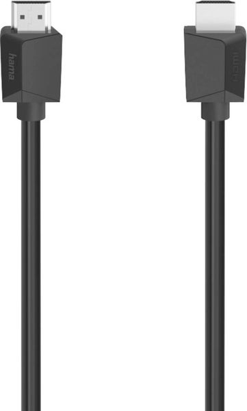 Hama HDMI Anschlusskabel HDMI-A Stecker, HDMI-A Stecker 1.50 m Schwarz 00200702 4K UHD HDMI-Kabel