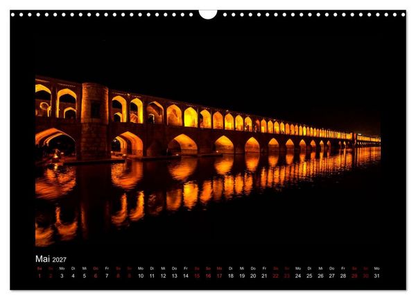 Produktbild: M&auml;rchenhaftes Persien - Weltkulturerbe und klassische H&ouml;hepunkte (Wandkalender 2027 DIN A3 quer), CALVENDO Monatskalender