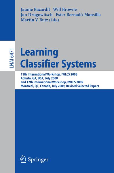 Produktbild: Learning Classifier Systems