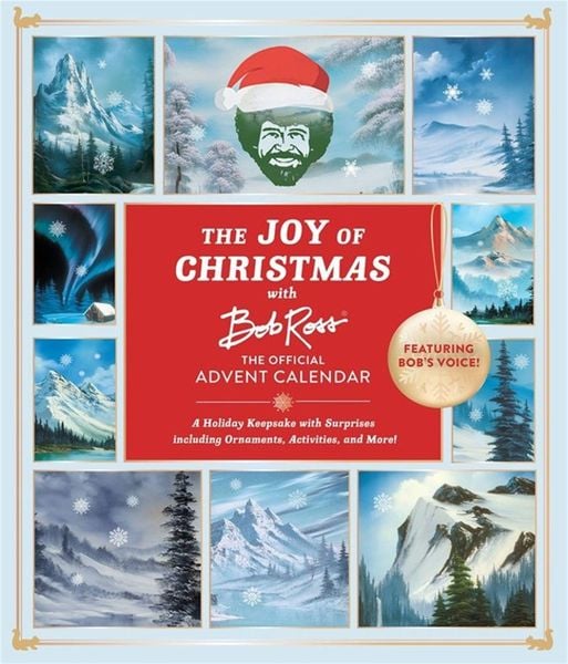 Produktbild: The Joy of Christmas with Bob Ross: The Official Advent Calendar (Featuring Bob's Voice!)