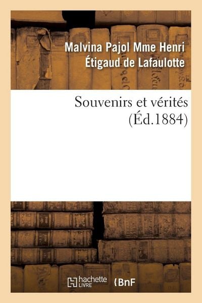 Produktbild: Souvenirs et v&eacute;rit&eacute;s