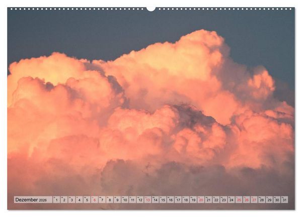 Produktbild: Wolken - Die Gesichter des Himmels (hochwertiger Premium Wandkalender 2026 DIN A2 quer), Kunstdruck in Hochglanz