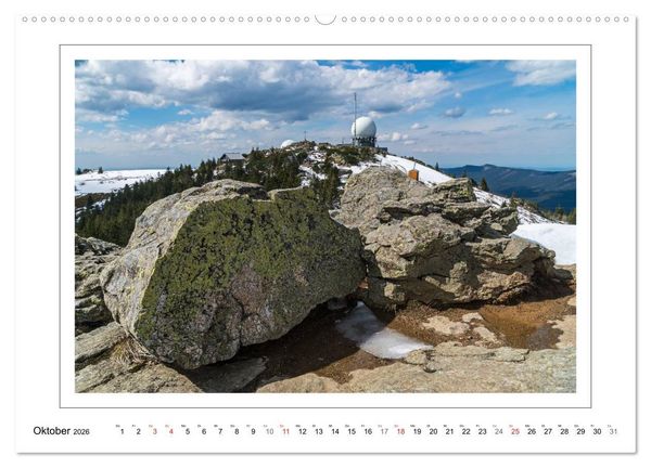 Produktbild: Rund um den Gro&szlig;en Arber (Wandkalender 2026 DIN A2 quer), CALVENDO Monatskalender