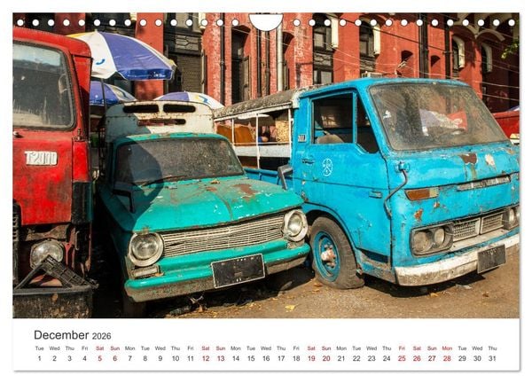Produktbild: Life in Myanmar, Burma (Wall Calendar 2026 DIN A4 landscape), CALVENDO 12 Month Wall Calendar