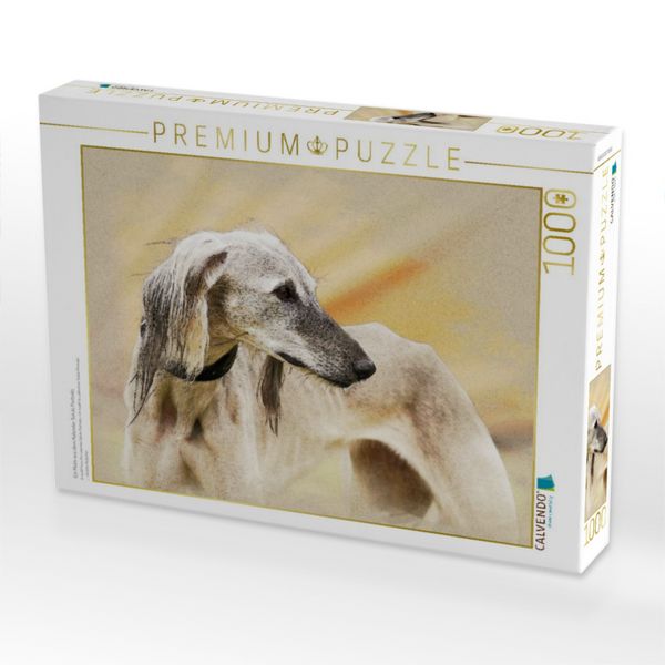 Produktbild: CALVENDO Puzzle Ein Motiv aus dem Kalender Saluki Portraits | 1000 Teile Lege-Gr&ouml;&szlig;e 64x48cm Foto-Puzzle f&uuml;r gl&uuml;ckliche Stunden