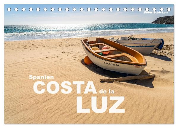 Produktbild: Spanien - Costa de la Luz (Tischkalender 2026 DIN A5 quer), CALVENDO Monatskalender