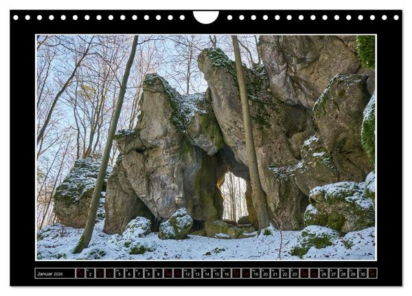 Produktbild: Wunderwelt Fr&auml;nkische Schweiz (Wandkalender 2026 DIN A4 quer), CALVENDO Monatskalender