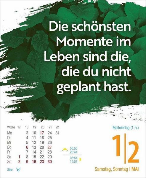 Produktbild: Gl&uuml;ckskalender 2027