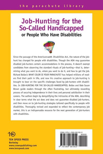 Produktbild: Job Hunting Tips for the So-Called Handicapped or People Who Have Disabilities