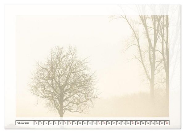 Produktbild: Jeden Monat in der Natur (Wandkalender 2026 DIN A2 quer), CALVENDO Monatskalender