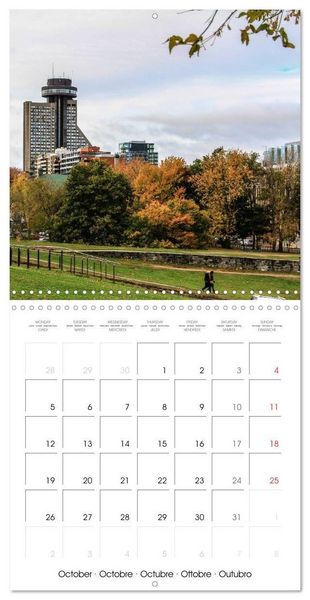 Produktbild: Qu&eacute;bec (Calendrier mural carr&eacute; 2026 30x30 cm) Calendrier double avec une page pour vos prises de notes