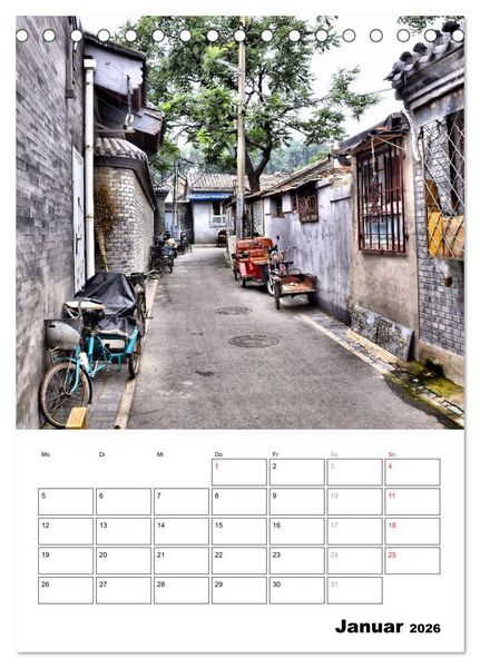 Produktbild: Stra&szlig;enansichten (Tischkalender 2026 DIN A5 hoch), CALVENDO Monatskalender