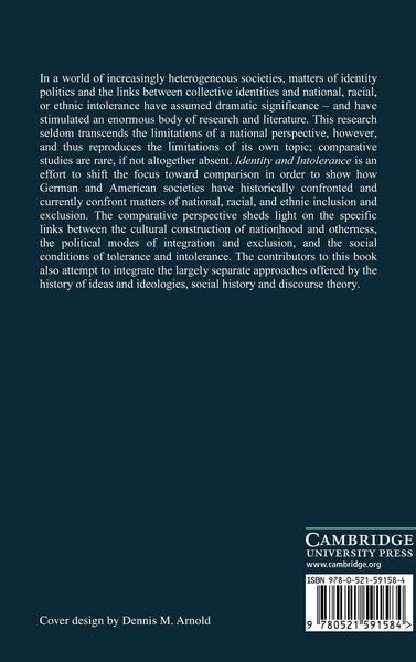 Produktbild: Identity and Intolerance