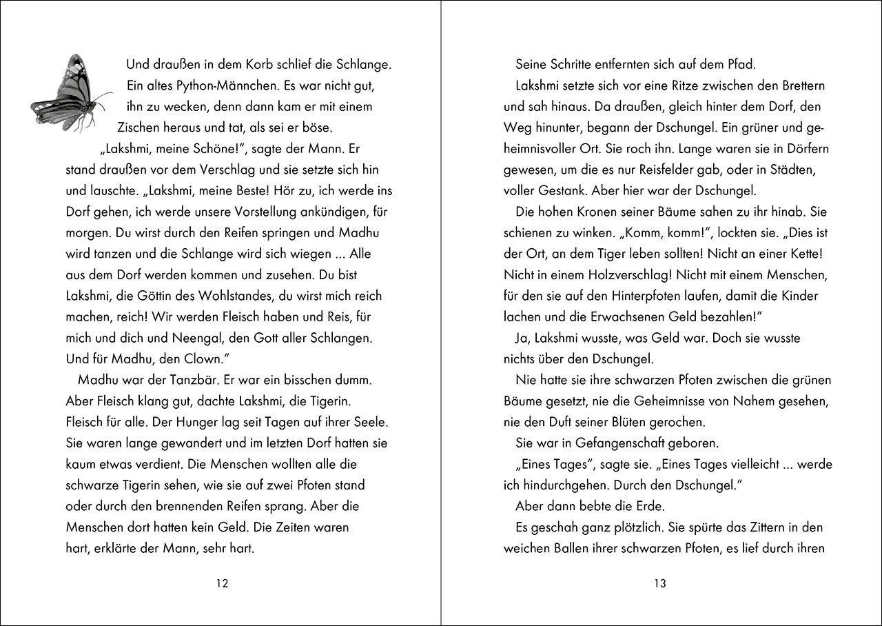 Produktbild: Das geheime Leben der Tiere (Dschungel) - Die schwarze Tigerin