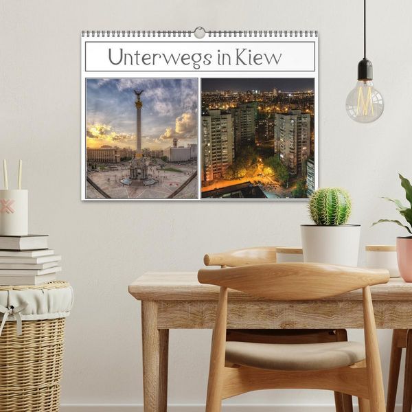 Produktbild: Unterwegs in Kiew (Wandkalender 2026 DIN A3 quer), CALVENDO Monatskalender