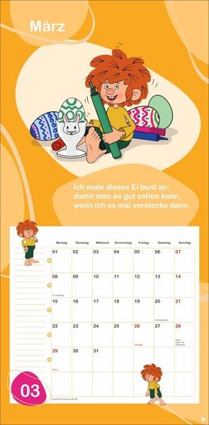 Produktbild: Pumuckl Broschurkalender 2027