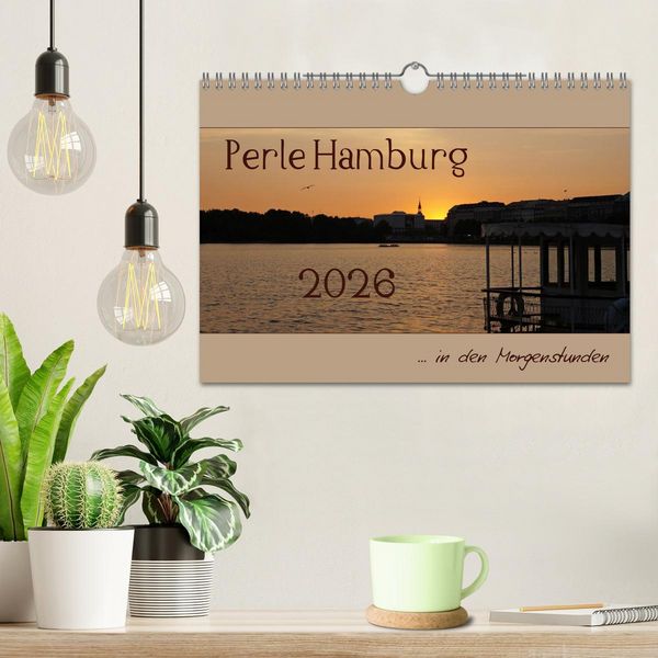 Produktbild: Perle Hamburg (Wandkalender 2026 DIN A4 quer), CALVENDO Monatskalender