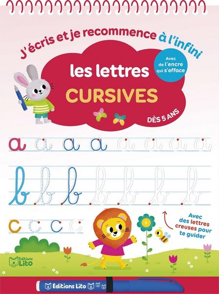 Produktbild: Les lettres cursives : d&egrave;s 5 ans