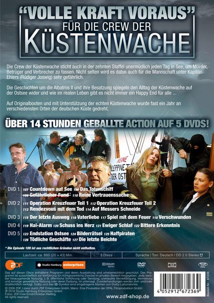 Produktbild: K&uuml;stenwache - Staffel 10 [5 DVDs]