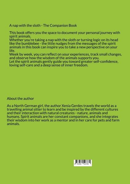 Produktbild: Companion book - A nap with the sloth