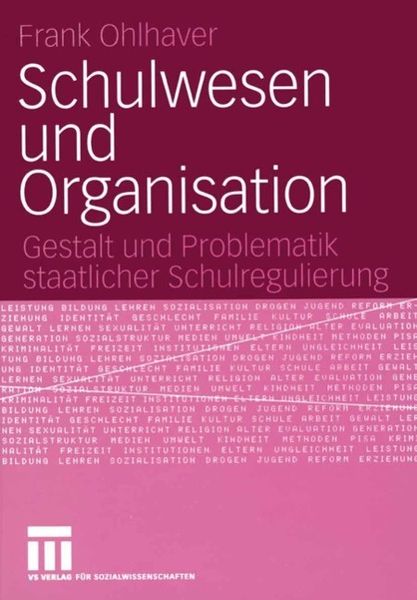 Produktbild: Schulwesen und Organisation