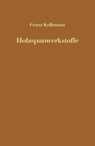 Produktbild: Holzspanwerkstoffe