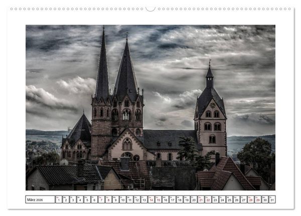 Produktbild: Marienkirche Gelnhausen (hochwertiger Premium Wandkalender 2026 DIN A2 quer), Kunstdruck in Hochglanz
