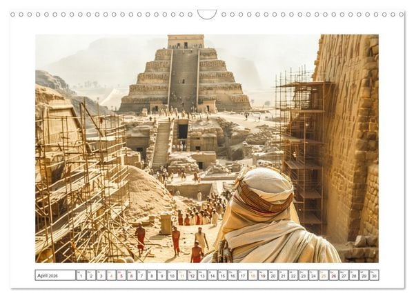 Produktbild: Im Schatten der Pyramiden (Wandkalender 2026 DIN A3 quer), CALVENDO Monatskalender