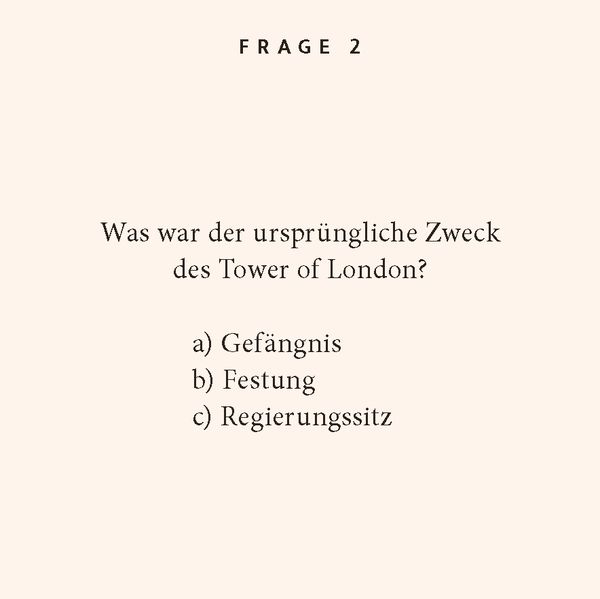 Produktbild: London-Quiz