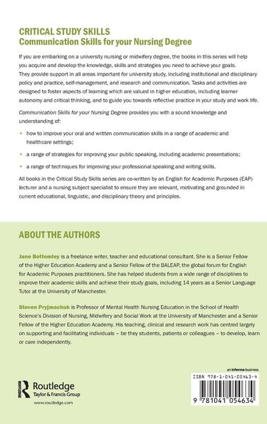 Produktbild: Communication Skills for your Nursing Degree
