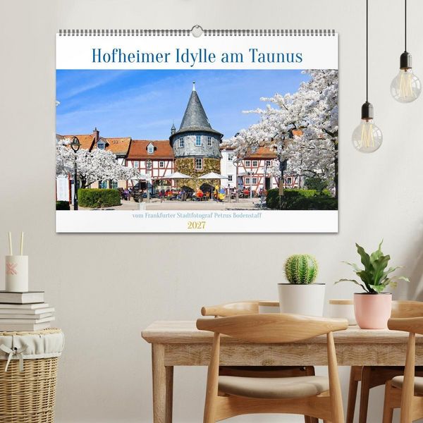 Produktbild: Hofheim Idylle am Tauns (Wandkalender 2027 DIN A2 quer), CALVENDO Monatskalender