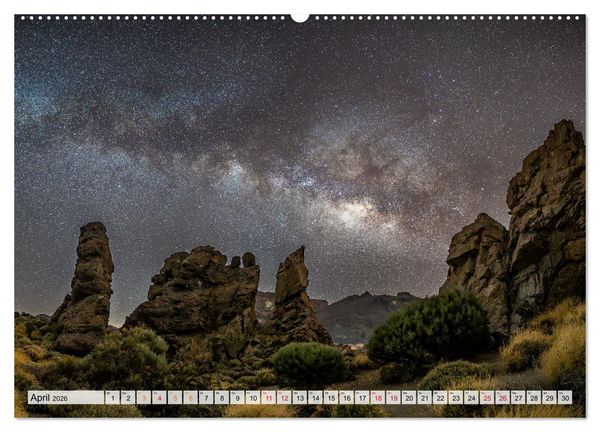 Produktbild: Die stille Magie der Insel Teneriffa (Wandkalender 2026 DIN A2 quer), CALVENDO Monatskalender