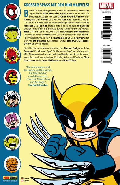 Produktbild: Mini Marvels: Die gro&szlig;e Sammlung kleiner Helden