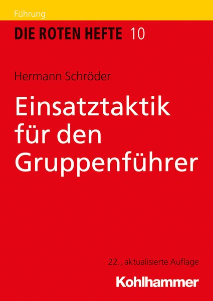 Produktbild: Einsatztaktik f&uuml;r den Gruppenf&uuml;hrer