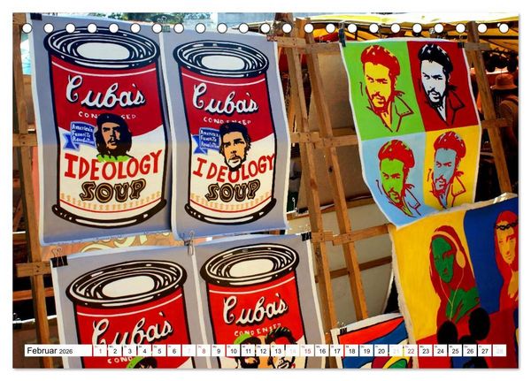 Produktbild: CHE GUEVARA (Tischkalender 2026 DIN A5 quer), CALVENDO Monatskalender