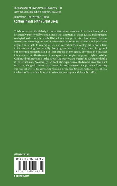 Produktbild: Contaminants of the Great Lakes