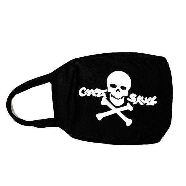 Produktbild: HTI-Line Mund-Nasen-Bedeckung Crazy Skull Mund-Nasen-Bedeckung Crazy Skull