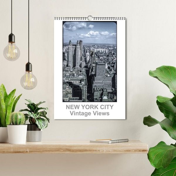 Produktbild: NEW YORK CITY - Vintage Views (Wandkalender 2026 DIN A3 hoch), CALVENDO Monatskalender